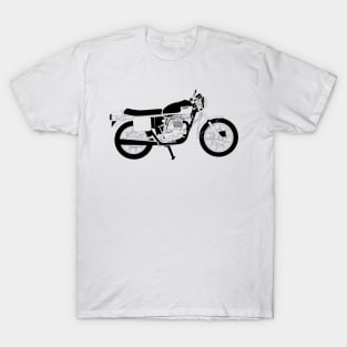 Triumph Bonneville Black Outline T-Shirt